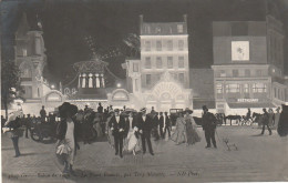 JA 3 -(75) PARIS - SALON DE 1909 - LA PLACE BLANCHE PAR TONY MINARTZ - 2 SCANS  - Parigi By Night