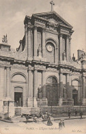 JA 4 -(75) PARIS - EGLISE SAINT ROCH - CALECHE -  2 SCANS - Iglesias