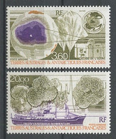 TAAF PA N° 116 Et 117 ** Neufs MNH Superbes C 13 € Climat Navire Recherche Bateaux Ballon Sédiments - Airmail