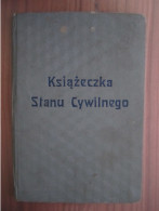 Ksiazeczka Stanu Cywilnego - Personenstandsheft - 1950 - 1955 - Gleiwitz - Schlesien - Polen - Historische Dokumente