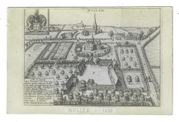 Mullem  Oudenaarde   FOTOKAART Van Een Kaart Uit 1650 Photo L Verbouwe-Rowier Jette - Oudenaarde