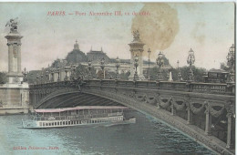 75 PARIS Pont Alexandre III - De Seine En Haar Oevers