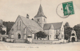 JA 7 -(76) SAINT WANDRILLE - L' EGLISE  - 2 SCANS  - Saint-Wandrille-Rançon