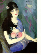 Marie LAURENCIN La Baronne Gourgaud A La Mantille Noire - Schilderijen