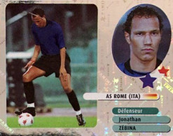 321 Jonathan Zébina - AS Rome - Stars Du Foot - Panini France Foot 2003 Sticker Vignette - Französische Ausgabe