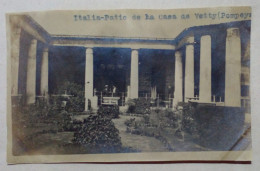 Photographie - Cour De La Maison De Vetty, Pompéi. - Lieux