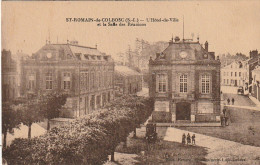 JA 9- (76) SAINT ROMAIN DE COLBOSC - L' HOTEL DE VILLE ET LA SALLE DES REUNIONS  - 2 SCANS - Saint Romain De Colbosc