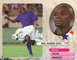 349 Claude Makélélé - Real Madrid - Stars Du Foot - Panini France Foot 2003 Sticker Vignette - Edition Française