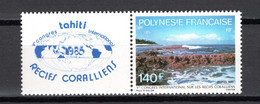 POLYNESIE  N°  236   NEUF SANS CHARNIERE COTE  4.10€     CORAUX - Ongebruikt