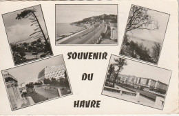 JA 11- (76) SOUVENIR DU HAVRE - CARTE MULTIVUES -  2 SCANS  - Saluti Da.../ Gruss Aus...