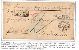 Braunschweig Paketbegleitbrief Portofrei Mit Aufgabezettel Aus Kreiensen #IB830 - Braunschweig