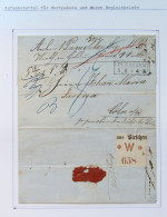 Preußen Begleitadresse Für Wertpaket Mit Gr. Wertzettel Pleschen - Köln #IO519 - Lettres & Documents