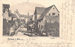 Colmar (68) 1902 La Lauch Bateliers - Colmar