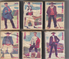 Lot De 6 Boites D'allumettes - Série Provinces - Boites D'allumettes