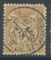 Lot N°82856   N°92, Oblitéré Cachet à Date De PARIS ( R.DE STRASBOURG) - 1876-1898 Sage (Type II)