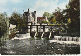 JA 13 -(77) MORET SUR LOING - LE DEVERSOIR SUR LE LOING - CARTE COULEURS- 2 SCANS  - Moret Sur Loing