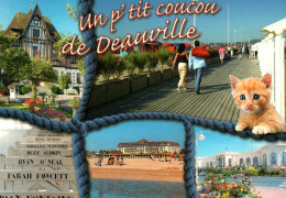 Un P'tit Coucou De Deauville Avec Chat - Deauville