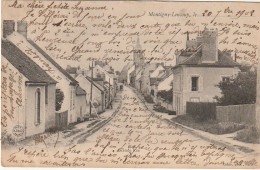 JA 14 -(77) MONTIGNY LENCOUP - GRANDE RUE  - 2 SCANS  - Other & Unclassified