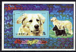 Liberia - Mi-Nr Block 71 Gestempelt / Used (J1323) - Hunde