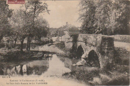 JA 15 -(77) ENVIRONS DE COULOMMIERS - LE PONT GALLO ROMAIN DE LA VANDERIE - 2 SCANS - Autres & Non Classés