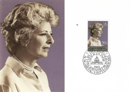 LIECHTENSTEIN. MAXICARD FIRST DAY. PRINCESS GINA OF LIECHTENSTEIN. 1983 - Maximumkaarten