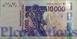 WEST AFRICAN STATES 10000 FRANCS 2012 PICK 718Kl UNC - West African States