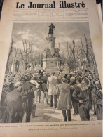 JOURNAL ILLUSTRE 94 /MARSEILLE MONUMENT DES MOBILES MORT AERONAUTE CANNES /KOSSUTH LOUIS - Tijdschriften - Voor 1900