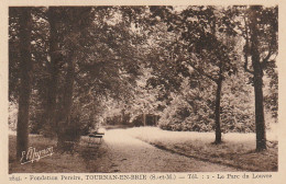 JA 16 -(77) FONDATION PEREIRE ,TOURNAN EN BRIE - LE PARC DU LOUVRE  - 2 SCANS - Tournan En Brie