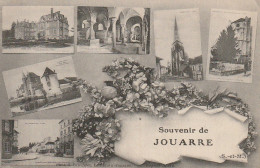 JA 16 -(77) SOUVENIR DE JOUARRE -  CARTE FANTAISIE MULTIVUES - 2 SCANS - Gruss Aus.../ Gruesse Aus...