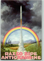 13912105 - Hagelrakete Regenbogen Razzo Sipe Antigrandine - Werbepostkarten