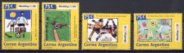 Argentina 1994 Football Soccer World Cup Set Of 4 MNH - 1994 – Estados Unidos