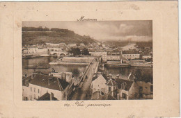 JA 17 -(77)  MONTEREAU - VUE PANORAMIQUE - 2 SCANS - Montereau