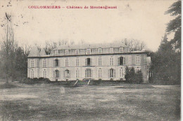 JA 17 -(77)  COULOMMIERS - CHATEAU DE MONTANGLAUST - 2 SCANS - Coulommiers