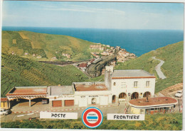 Pyrénées  Orientales   :CERBERE Vue  Frontière , Doaunes - Cerbere