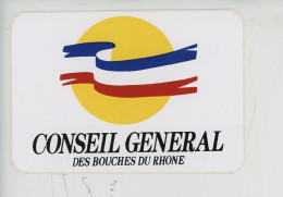 Autocollant "Conseil Général Des Bouches Du Rhône" 1 - Altri & Non Classificati