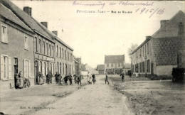 Petegem Peteghem Rue Du Village Feldpost WW1 Duitse Soldaat - Wortegem-Petegem