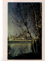 Jean Baptiste COROT Mantes, Carte Offerte Par Loterie Nationale - Paintings