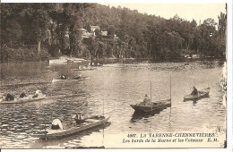 [94] Val De Marne >  La Varenne Chennevieres - Les Bords De La Marne Et Les Coteaux -  Pêcheurs Joli Plan - Chennevieres Sur Marne