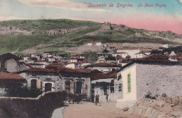 Turquie Souvenir De Smyrne Le Mont Pagus Circulée 1907 Voir Dos - Turchia