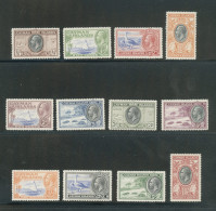 1935 CAYMAN ISLANDS, Stanley Gibbons N. 96-107 - Giorgio V - MH* - Otros & Sin Clasificación