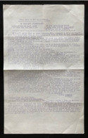 Tract Presse Clandestine Résistance Belge WWII WW2 'Pour Dieu Le Roi Et La Patrie' 2 Pages - Dokumente