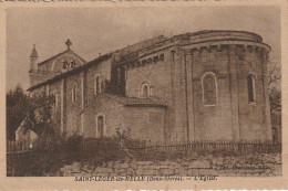 JA 22-(79) SAINT LEGER LES MELLE - L ' EGLISE - 2 SCANS - Altri & Non Classificati