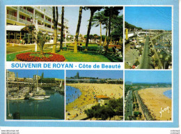 17 Souvenir De ROYAN Côte De Beauté Multivues De 1993 PUB TINYVE Yachts Plage - Royan