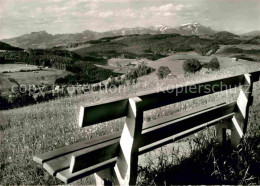 12632688 Wald AR Vorderland Blick Von Tanne Zur Saentiskette Appenzeller Alpen  - Sonstige & Ohne Zuordnung