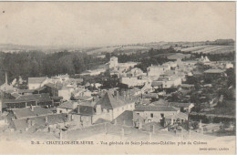 JA 24-(79) CHATILLON SUR SEVRE - VUE GENERALE DE SAINT JOUIN SOUS CHATILLON PRISE DU CHATEAU - 2 SCANS  - Andere & Zonder Classificatie