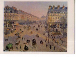 Camille PISSARU L'avenue De L'opera, Carte Offerte Par Loterie Nationale - Malerei & Gemälde