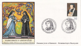 FDC 11/04/1992: Marguerite D'ANGOULÊME - 1492-1549 - Y&T N° 2746 - 1990-1999