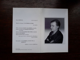 José Salembier ° Roeselare 1951 + Roeselare 2005 (Fam: Herman-Lefere-Baert-Messiaen-Bruwier-Fonteyne) - Obituary Notices