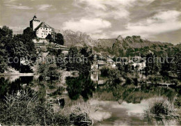 12632360 Werdenberg Schloss Und Staedtchen Blick Gegen Kreuzberge Und Staubern W - Sonstige & Ohne Zuordnung