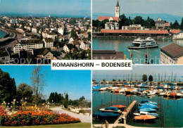 12631002 Romanshorn Bodensee Hafen Fliegeraufnahmen Seepark Romanshorn - Sonstige & Ohne Zuordnung